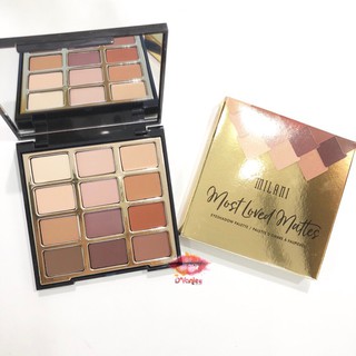 PHẤN MẮT MILANI MOIST LOVED MATTES EYESHADOW PALETTE NHẬP KHẨU CHÍNH HÃNG - 3080