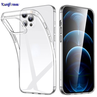 Ốp điện thoại TPU mềm siêu mỏng chống rơi thích hợp cho iPhone 13/13 mini/13 Pro/13 Pro Max