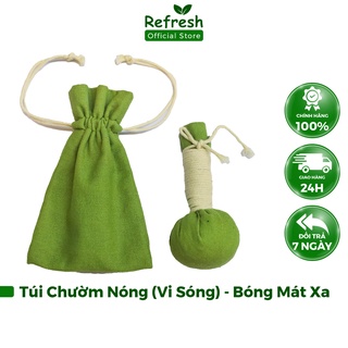 Bóng Mát Xa Thảo Dược Chườm Nóng, Chườm Lạnh REFRESH Giảm Nhức Mỏi Mắt, Giảm Quầng Thâm, Bọng Mắt, Tăng Tuần Hoàn Máu
