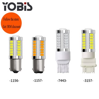 Đèn Led Phanh Xe Hơi 1156 / 1157 / 7443 / 3157 33smd Chất Lượng Cao