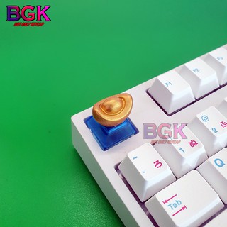 Keycap Lẻ Kim Nguyên Bảo Thỏi Vàng Cực Đẹp SA profile 1U ( keycap resin độc lạ )( Keycap Artisan )