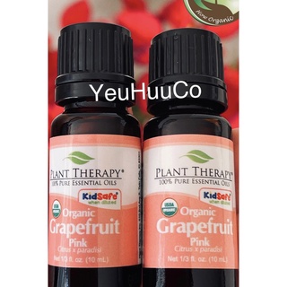 Tinh dầu bưởi Hồng Pink Grapefruit Hữu Cơ Plant Therapy