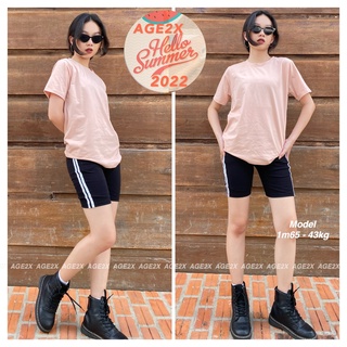 Quần biker, quần legging nữ lửng AGE2X hàng cotton co giãn cực đẹp cho mùa hè năng động.