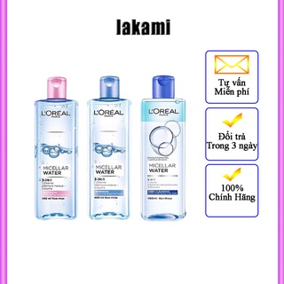 Nước tẩy trang Loreal Paris Micellar Water 3-in-1