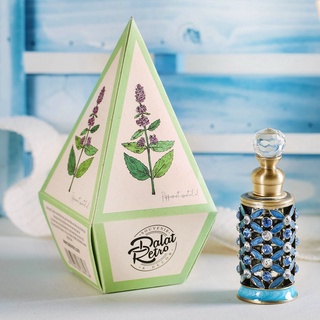 Tinh dầu nguyên chất, mẫu ether, 10ml, bạc hà peppermint, hộp, Dalat Retro