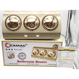 Đèn sưởi nhà tắm Camac chống lóa mắt