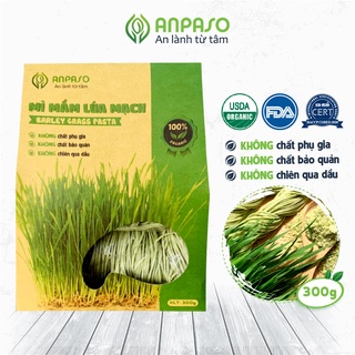 Mì Hữu Cơ Giảm Cân Organic Rau Củ Mầm Lúa Mạch Anpaso, Eat clean, ăn chay, không chiên nóng, tốt cho tiêu hóa 300g