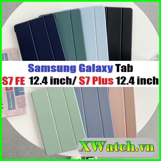 Bao da từ tính Samsung Galaxy Tab S7 FE/ Tab S7 Plus S8 Plus S7 Lite T970/ T976 đóng mở màn hình tự động