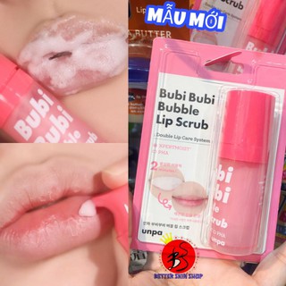 Tẩy da chết môi Unpa Bubi Bubi Bubble Lip Scrub Hàn Quốc