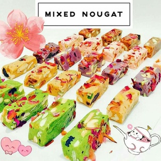Kẹo Nougat - Kẹo Hạnh Phúc Nhiều Hạt Thơm Ngon Healthy
