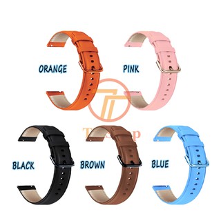 DÂY DA CAO CẤP 20MM [KHÓA MÀU THEO DÂY] DÀNH CHO ĐỒNG HỒ THÔNG MINH (SAMSUNG ACTIVE, TICWATCH, MITFIT, HUAWEI...)