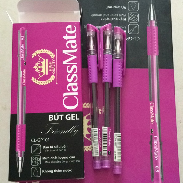 3 Cây Bút gel classmate GP101