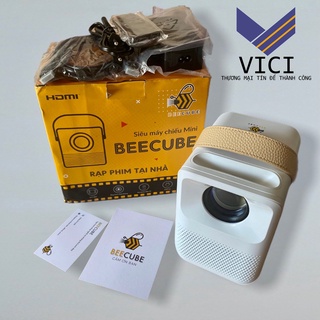 Máy Chiếu Mini BeeCube X2 Max - Độ Phân Giải Full HD, Hệ Điều Hành Androi Kết Nối Không Dây Xem Phim Trực Tuyến Nét.