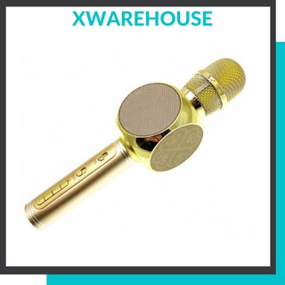 Micro Karaoke Bluetooth YS63 chính hãng thiết kế siêu xinh, mic hát karaoke kèm loa bluetooth trên điện thoại
