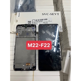 Màn hình samsung M22 new hãng liền khung