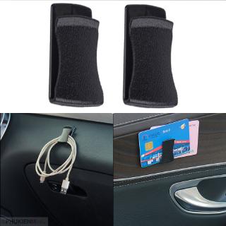 Bộ 2 cái kẹp đa năng dán taplo, cánh cửa cho xe hơi ô tô dùng kẹp thẻ cầu đường, hoá đơn, mắt kính giá rẻ