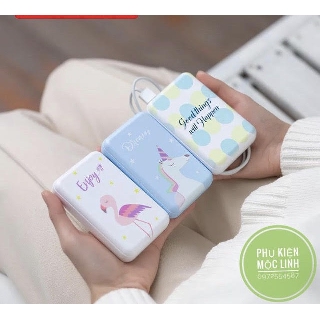 [ YOOBAO 10000mah CHÍNH HÃNG BH 12 THÁNG ] Pin sạc dự phòng 10W 18 hình cute sạc nhanh nhỏ gọn