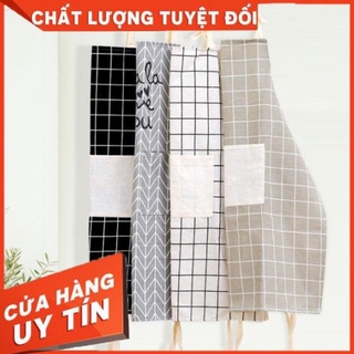 (Video Clip)  Tạp Dề Nấu Ăn Cao Cấp Có Họa Tiết