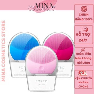 Máy rửa mặt [Sạch 100%-Hàng Auth] Máy rửa mặt Forever Lina sạch sâu làm da trắng sáng