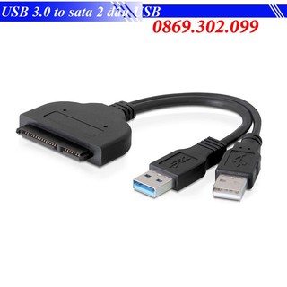 Dây USB 3.0 to sata 2 đầu USB