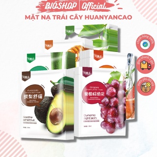 Mặt nạ trái cây cấp ẩm dưỡng trắng da mask hoa quả nội địa trung