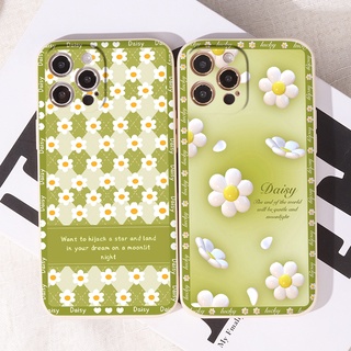 Ốp lưng iphone ỐP IPHONE HOA CÚC HOẠ MI nền xanh lá đẹp sang chảnh 6-6s/6plus/7-8-plus/X-XS/XSMAX/11/12/13/PROMAX