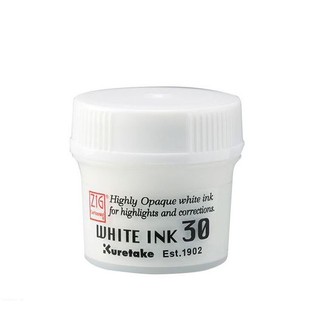 Mực trắng Zig White Ink 30, Kuretake