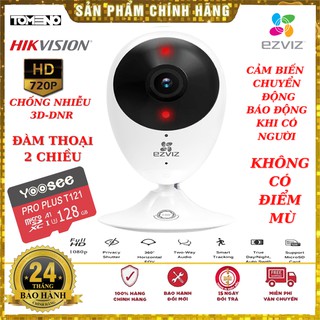 Camera ip wifi ezvi CS-CV206 1.0 720P -1.0 MPX Bảo Mật Vân Tay 1.0 Megapixel âm thanh 2 chiều phát hiện chuyển động