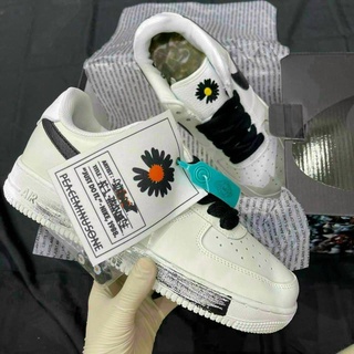 (sale sốc)Giày Sneakers Air Force 1 Hoa Cúc Sơn Đế Cao Cấp Full Size Nam Nữ Hottrend