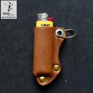 Túi đựng bật lửa BIGC da bò thật cao cấp - RAM Leather