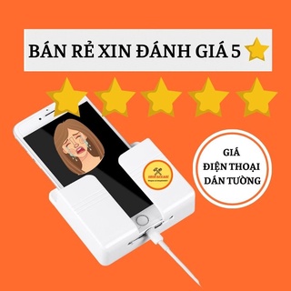Giá đỡ kệ đựng để treo điện thoại remote tivi điều hòa dán gắn treo tường, đầu giường, giá treo phích cắm điện