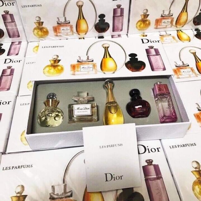 SET NƯỚC HOA DIOR 5 CHAI