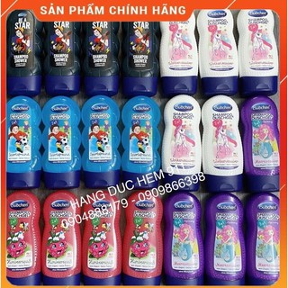 Sữa tắm gội 2in1 bé trai bé gái Bubchen Shampoo &amp; Duschgel Đức 230ml