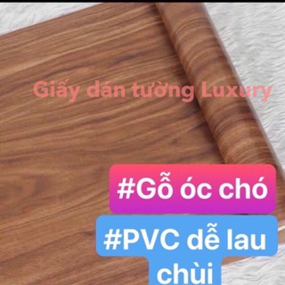 Giấy dán tường tân trang PHÒNG KHÁCH , PHÒNG NGỦ giả gỗ óc chó sẵn keo dài 10m khổrộng45cm giấy-dán-tường giay-dan-tuong