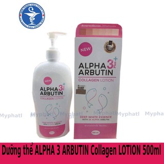 Dưỡng thể ALPHA 3 ARBUTIN Collagen LOTION 500ml