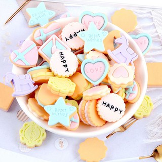 combo 10charm bánh quy ngẫu nhiên loại lớn