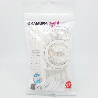Okamura - Tăm Chỉ Nha Khoa Asahi 40P (Bịch 40 Cây)