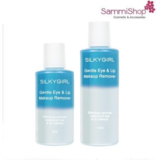Tẩy trang mắt môi Silky Girl Gentle Lip &amp; Eye Makeup Remover