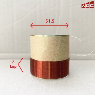 Coil loa dây đồng 51.5 - côn loa 51.5 loại 2 Lớp dây đồng