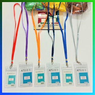 10 dây đeo thẻ nhân viên, đeo thẻ học sinh và thẻ dọc (dây 1cm)