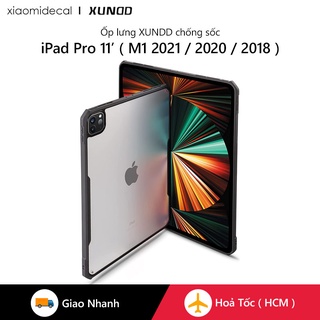 Ốp lưng XUNDD iPad Pro 11' ( M1 2021 / 2020 / 2018 ) Mặt lưng trong, Viền TPU, Chống sốc