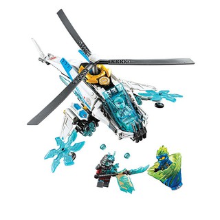 Lắp ghép Mô hình Ninjago Siêu Trực Thăng ShuriCopter của Jane 395pcs zimo4018