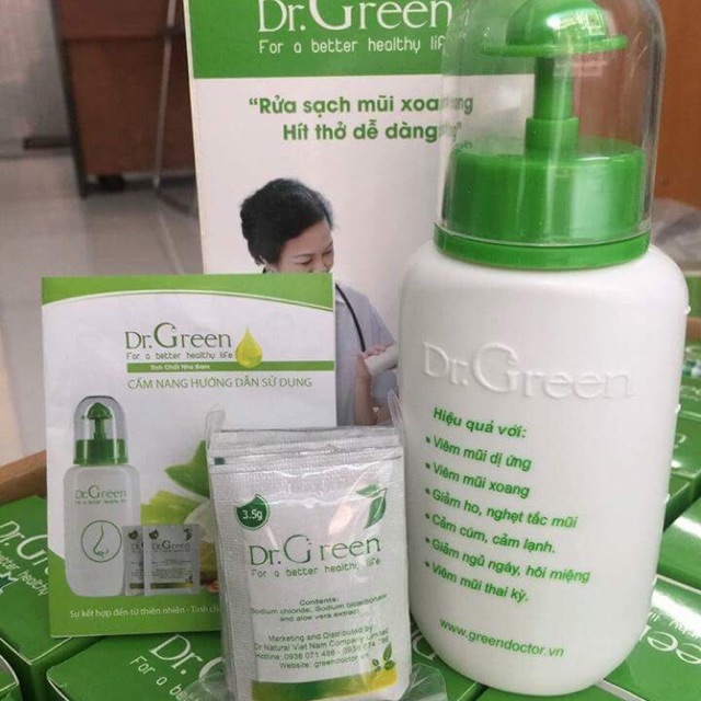 Bình rửa mũi Green