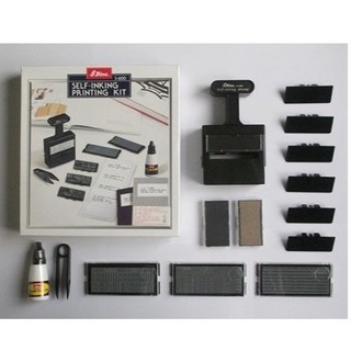 Dấu bộ ghép chữ có mực sẵn Shiny S600 Self-Inking Printing Kit
