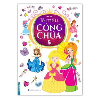 Sách-Tô màu công chúa tập 5