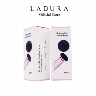 Miếng chà gót chân LADURA hộp 60 miếng