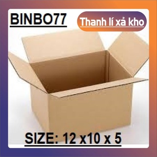THÙNG CARTON 12 x10 x5  - THÙNG GIẤY GIÁ RẺ (1 HỘP)