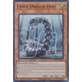 Thẻ bài Yugioh - TCG - Cyber Dragon Herz / SDCS-EN009'