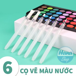 Bộ 6 cọ vẽ màu nước Memory cao cấp Đủ size cho bạn lựa chọn