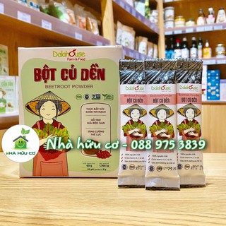 Hộp 20 gói 3g Bột củ dền 100% nguyên chất cho bé ăn dặm